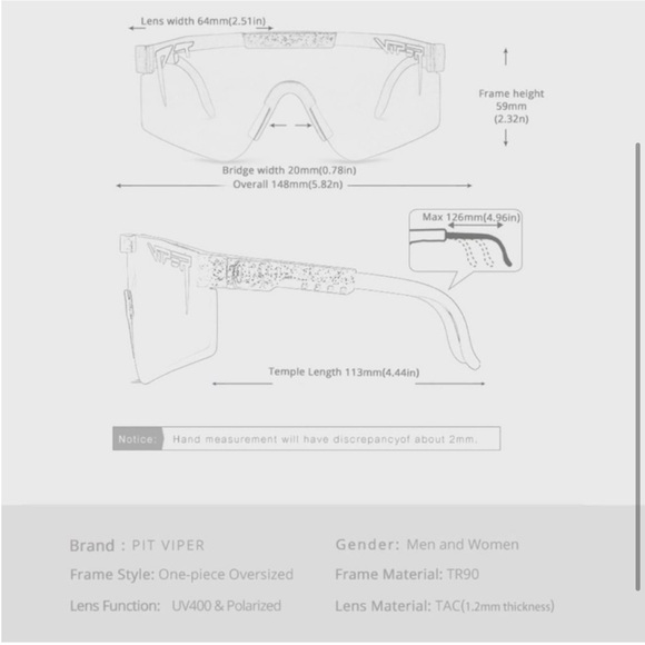 Pit Viper Polarized Sunglasses - Picture 5 of 5